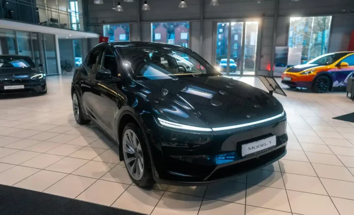 Tesla Model Y ilustrační obrázek